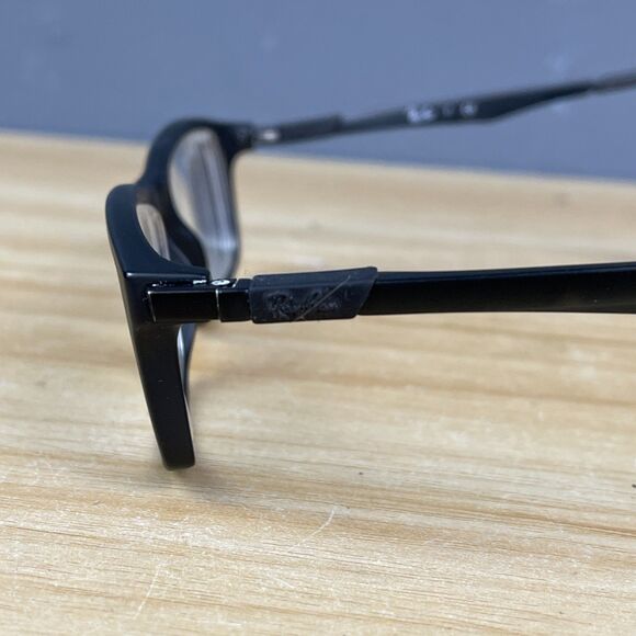 Ray Ban RB7017 5196 54-17-145 Black Flex Hinge Eyeglasses Frames Only main image 8